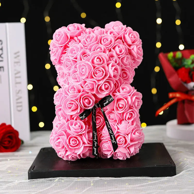 Eternal Bloom Rose Bear